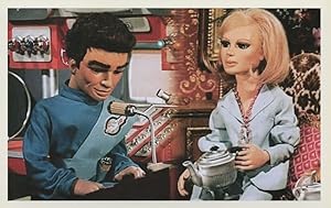 Thunderbirds Scott Tracy Lady Penelope First Episode 1 Postcard