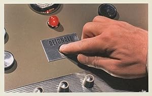 Detonate Button in Gerry Anderson Thunderbirds TV Show Postcard