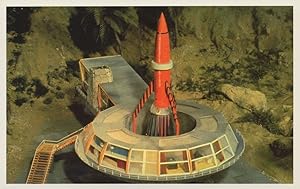 Thunderbirds 3 Craft in Tracy Villa's Roundhouse TV Show Postcard