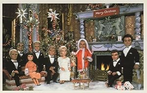 Thunderbirds Merry Christmas Episode International Rescue Cast Postcard