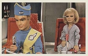 Virgil Tracey & Lady Penelope Thunderbirds TV Show Postcard