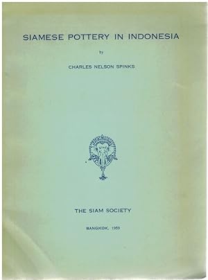 Image du vendeur pour Siamese Pottery in Indonesia mis en vente par Books on the Boulevard