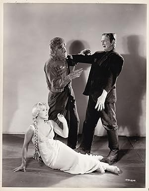 Frankenstein Meets the Wolf Man [Wolfman] (Original publicity photograph of Lon Chaney Jr. and Be...