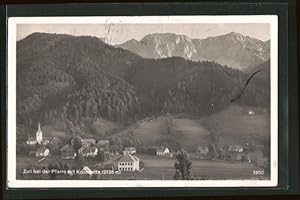 Ansichtskarte Zell bei der Pfarre, Panorama mit Koschutta