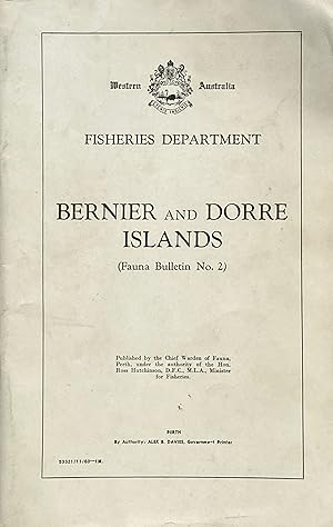The results of an expedition to Bernier and Dorre Islands, Shark Bay, Western Australia