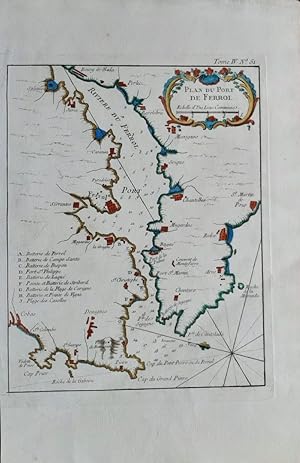 PLAN DU PORT DE FERROL