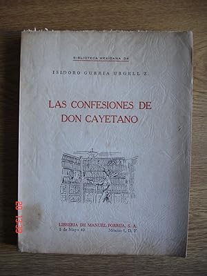 Seller image for Las confesiones de don Cayetano. for sale by Librera Mareiro