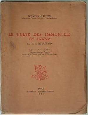 Bild des Verkufers fr Le culte des immortels en Annam, zum Verkauf von LIBRAIRIE L'OPIOMANE