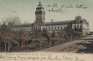 Recuerdo del Rosario de Sta. Fe Argentina Postcard