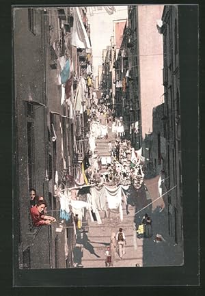 Cartolina Napoli, Pallonetto S. Lucia