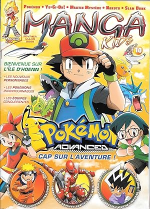 Manga Kids n°10 (2005) - Bienvenue sur l'Ile d'Hoenn, les Pokémons incontournables.