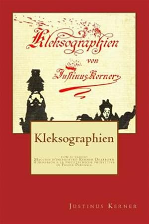 Imagen del vendedor de Kleksographien : Macchie D'inchiostro Kerner Dearborn Rorschach E Le Psicotecniche Proiettive -Language: italian a la venta por GreatBookPrices