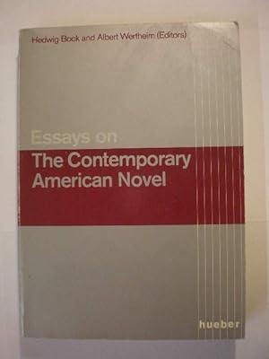 Essays on The Contemporary American Novel