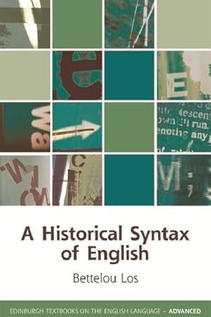 Imagen del vendedor de Historical Syntax of English a la venta por GreatBookPrices