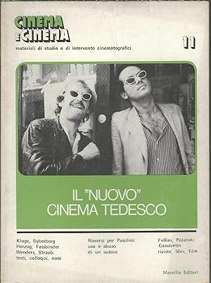 IL NUOVO CINEMA TEDESCO CINEMA E CINEMA - MATERIALI DI STUDIO E DI INTERVENTO CINEMATOGRAFICI N. ...