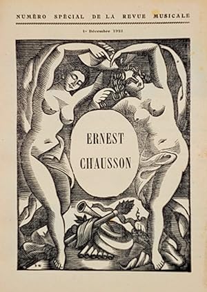 Seller image for Ernest Chausson. Numro Spcial de la Revue Musicale. for sale by Musik-Antiquariat Heiner Rekeszus