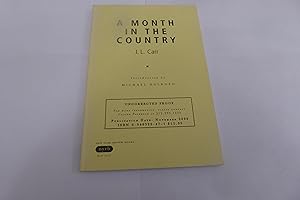 Image du vendeur pour A Month in the Country mis en vente par Blackbird First Editions