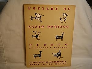 Immagine del venditore per The Pottery of Santo Domingo Pueblo: a Detailed Study of its Decoration venduto da curtis paul books, inc.