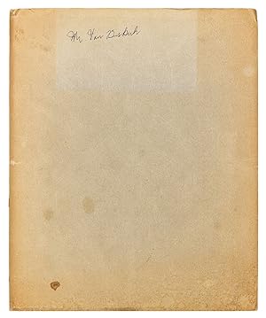 The Land Between the Rivers. A Two-act Libretto, based upon the Characters and Incidents in The B...