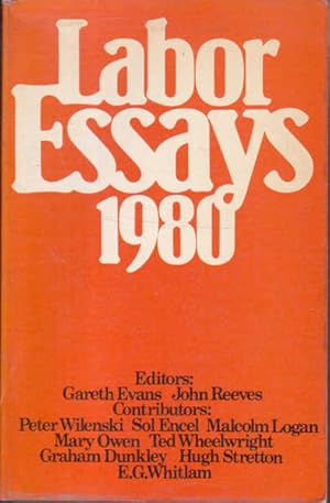 Seller image for Labor Essays 1980 for sale by Goulds Book Arcade, Sydney