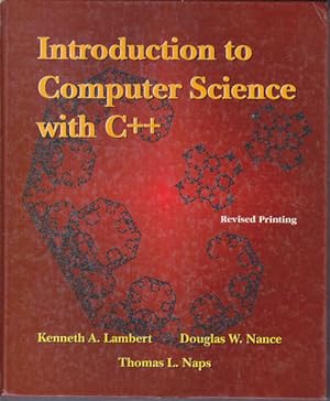 Seller image for Introduction to Computer Science with C++ for sale by Goulds Book Arcade, Sydney