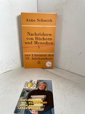 Immagine del venditore per Nachrichten von Bchern und Menschen venduto da Antiquariat Jochen Mohr -Books and Mohr-