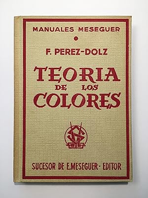 Seller image for Teora de los colores for sale by SELECTA BOOKS