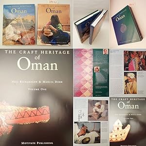 Seller image for The Craft Heritage of Oman Volume One & two * 2 Bnde ( v o l l s t  n d i g ) mit O r i g i n a l - S c h u t z u m s c h l a g und im O r i g i n a l - V e r l a g s p a p p s c h u b e r for sale by Galerie fr gegenstndliche Kunst