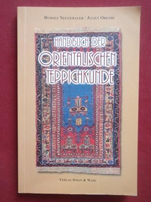 Bild des Verkufers fr Handbuch der orientalischen Teppichkunde. Reprint Ausgabe. zum Verkauf von Antiquariat Klabund Wien