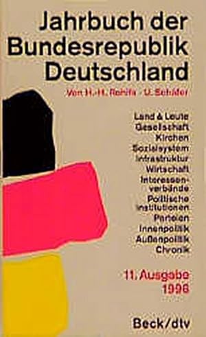 Image du vendeur pour Jahrbuch der Bundesrepublik Deutschland 1996 mis en vente par AHA-BUCH