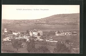 Ansichtskarte Vitrey, Vue générale, la Gare