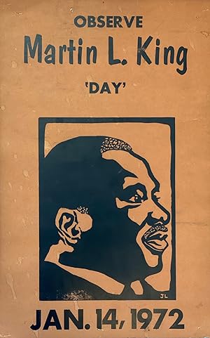 Observe Martin L. King 'Day,' Jan. 14, 1972
