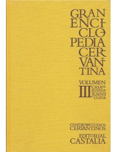 Immagine del venditore per GRAN ENCICLOPEDIA CERVANTINA. VOLUMEN III Casa de Moneda-Juan de la Cueva venduto da Librovicios