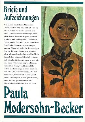 Bild des Verkufers fr Paula Modersohn-Becker: Briefe und Aufzeichnungen zum Verkauf von Antiquariat Christian Wulff