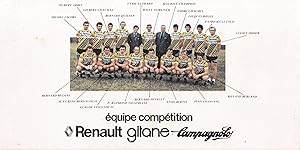 Image du vendeur pour Equipe comptition Renault gitane Campagnolo mis en vente par Pare Yannick