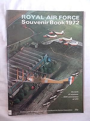 Bild des Verkufers fr Royal Air Force Souvenir Book 1972 zum Verkauf von Jackson Books