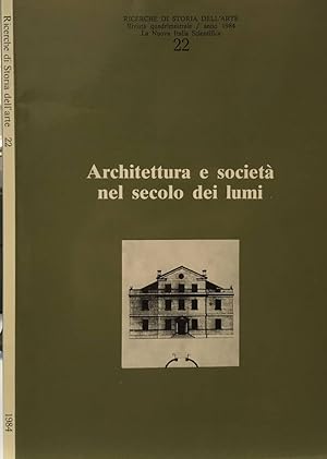 Ricerche di Storia dell'Arte - Architettura e società nel secolo dei lumi