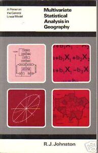 Imagen del vendedor de Multivariate Statistical Analysis in Geography: a Primer on the General Linear Model a la venta por fourleafclover books