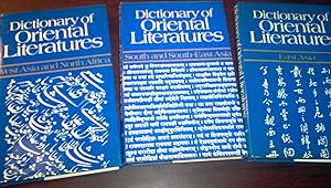 Immagine del venditore per Dictionary of Oriental Literatures (3 Vols. ) venduto da fourleafclover books