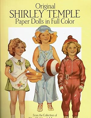 Original Shirley Temple Paper Dolls in Full Color