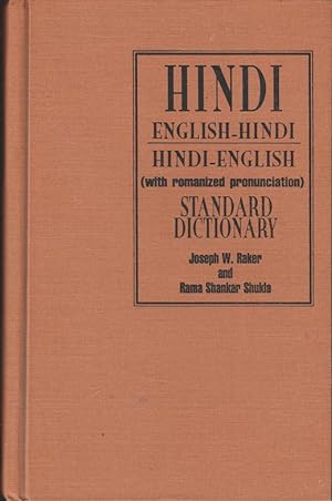 Hindi English-Hindi Hindi-English Standard Dictionary