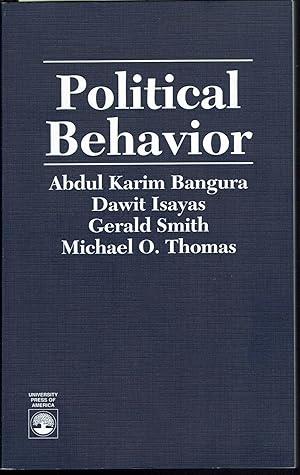 Immagine del venditore per Political Behavior venduto da fourleafclover books