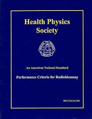 An American National Standard--Performance Criteria for Radiobioassay
