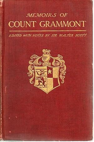 Seller image for Memoirs of Count Grammont for sale by fourleafclover books