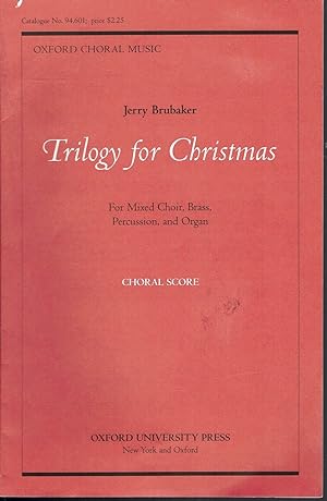 Trilogy for Christmas: Choral Score