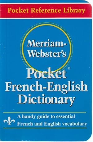 Seller image for Merriam-Webster's Pocket French-English Dictionary (Pocket Reference Library) for sale by fourleafclover books