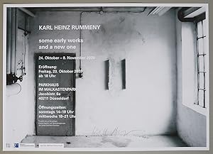 Karl Heinz Rummeny, Plakat Parkhaus Düsseldorf 2020