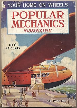 Seller image for POPULAR MECHANICS MAGAZINE DECEMBER 1936 for sale by Rose City Books