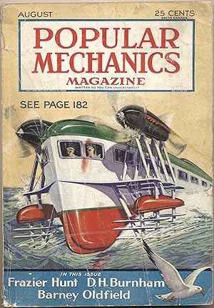 Seller image for POPULAR MECHANICS MAGAZINE AUGUST 1932 for sale by Rose City Books