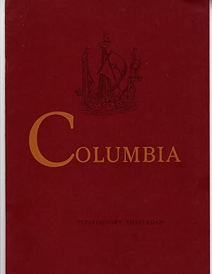 Columbia. Cut into four series: Roman & Italic, bold & bold Italic